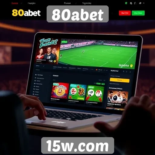 Explorando a usabilidade do site 80abet