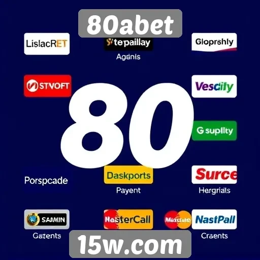 Metodos de pagamento disponíveis no 80abet